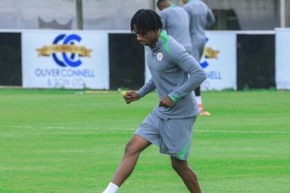 Brentford youngster Benjamin Fredrick trains with Super Eagles ahead of Unity Cup Final