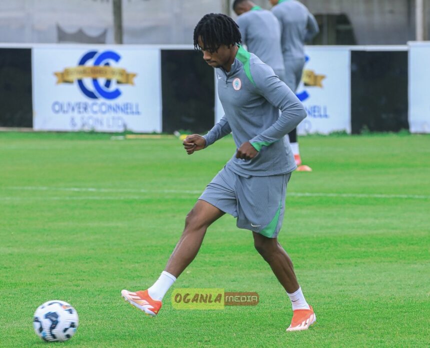 Brentford youngster Benjamin Fredrick trains with Super Eagles ahead of Unity Cup Final