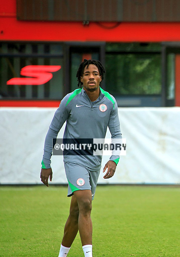 Brentford youngster Benjamin Fredrick trains with Super Eagles ahead of Unity Cup Final