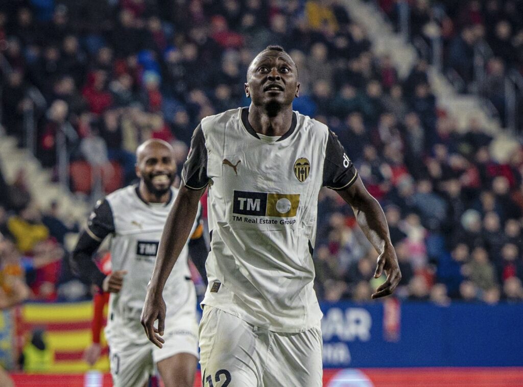Sadiq Umar makes final Valencia appearance in 1-1 draw with Real Betis