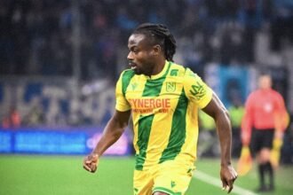 Moses Simon eyes victory in 200th appearance to boost Nantes’ survival hopes