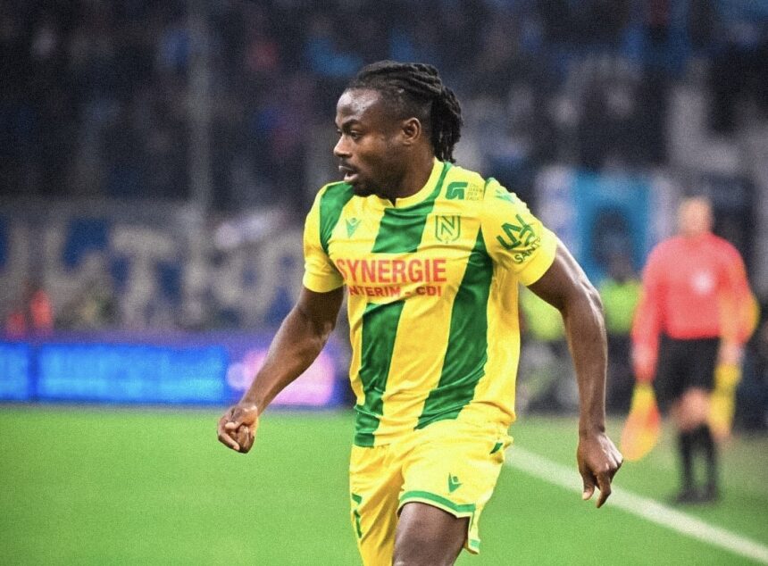 Moses Simon eyes victory in 200th appearance to boost Nantes’ survival hopes