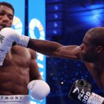 Anthony Joshua (left)