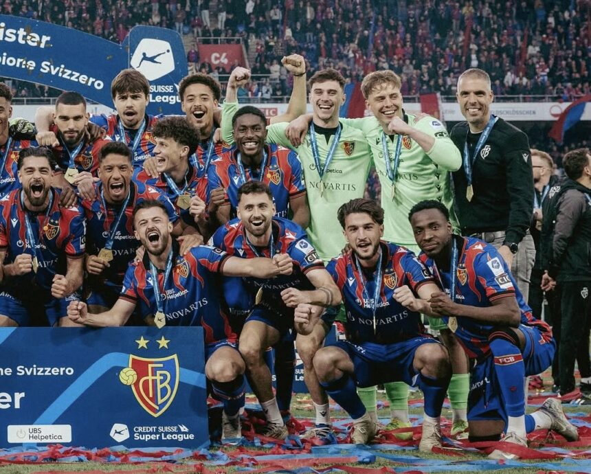 Otele scores as Basel celebrate 21st league title with 4-0 victory