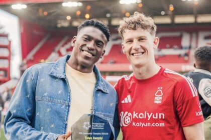 Taiwo Awoniyi named PFA community champion for 2024-25 season