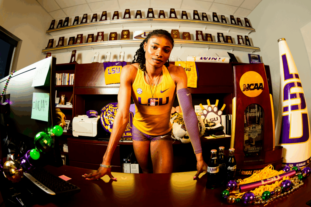 Tima Godbless runs World Lead of 10.91s at NCAA East Prelims