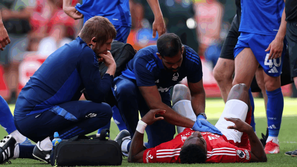 Taiwo Awoniyi in induced coma after surgery on serious abdominal injury