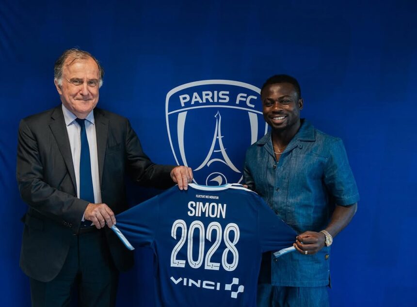 Moses Simon joins Paris FC on three-year deal from Nantes