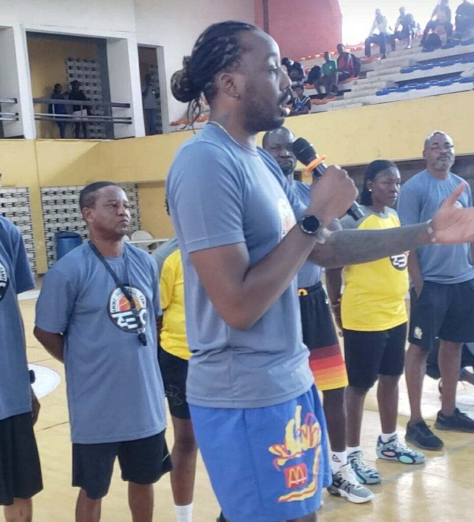 ‘Showcase your potential and be ready to learn’ – Al-Farouq Aminu inspires young players at basketball camp