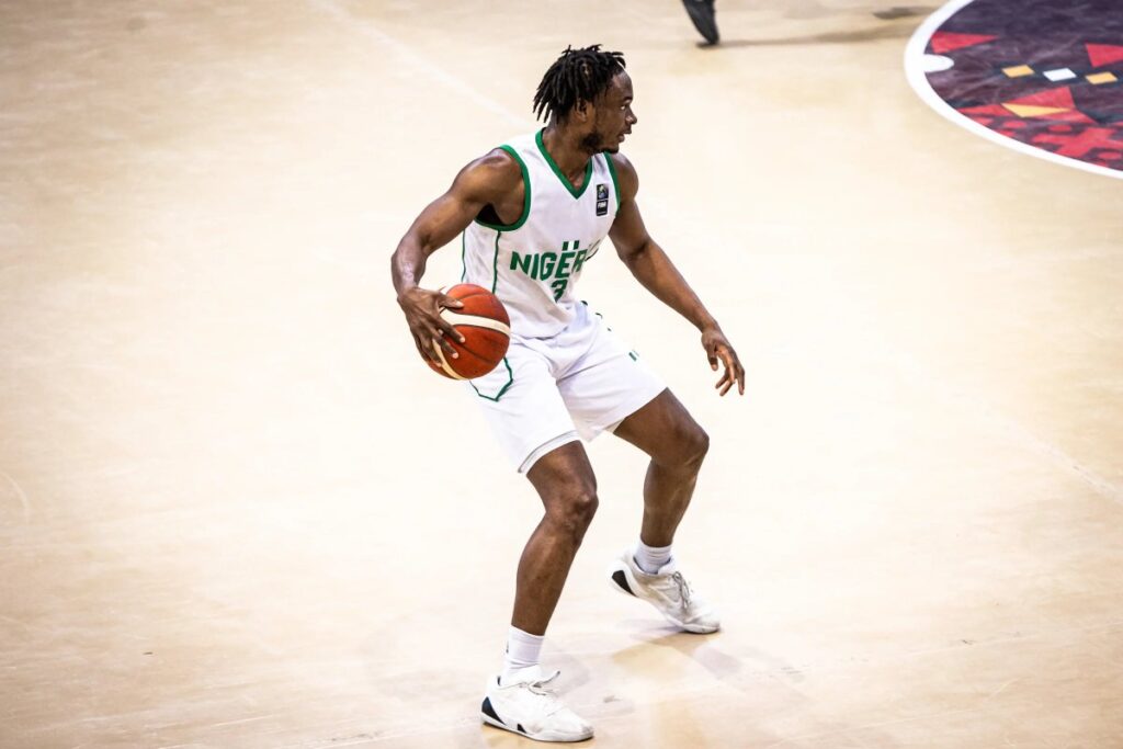 Caleb Agada in action for D'Tigers
