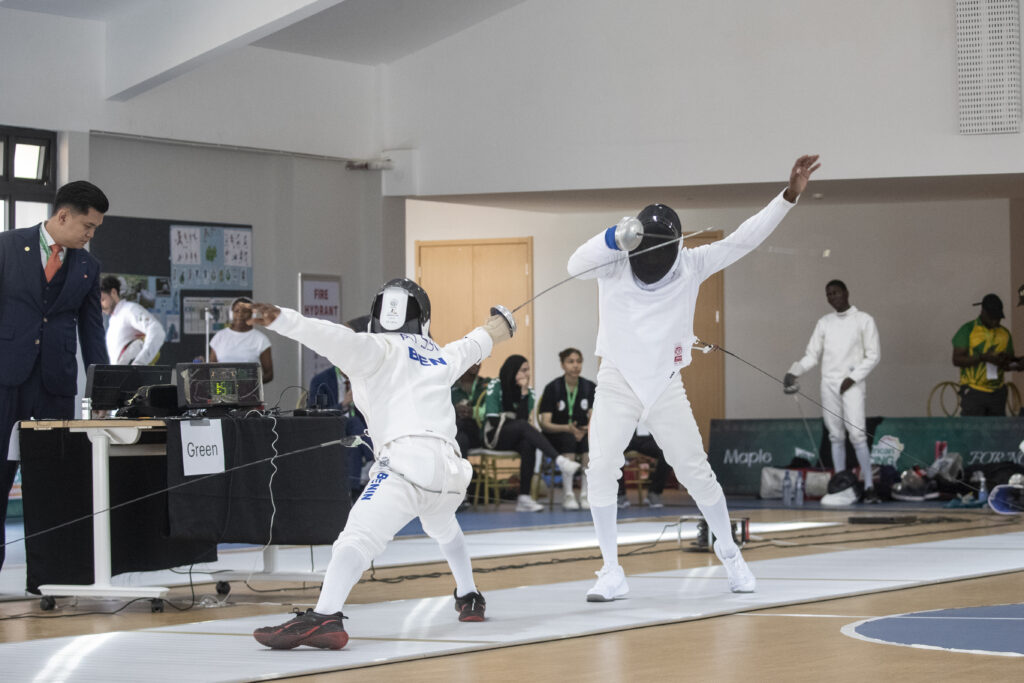 Athletes at African Fencing Championships
