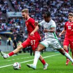 Arokodare scores first international goal as Nigeria draw with Russia