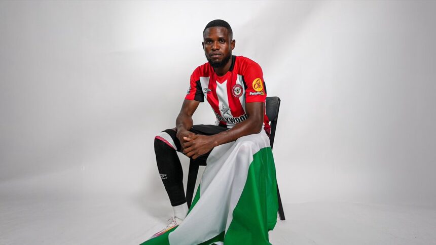 Burnley, Stuttgart, Fiorentina monitoring Brentford midfielder Frank Onyeka