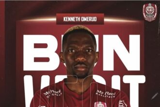 Kenneth Omeruo joins CFR Cluj on free transfer