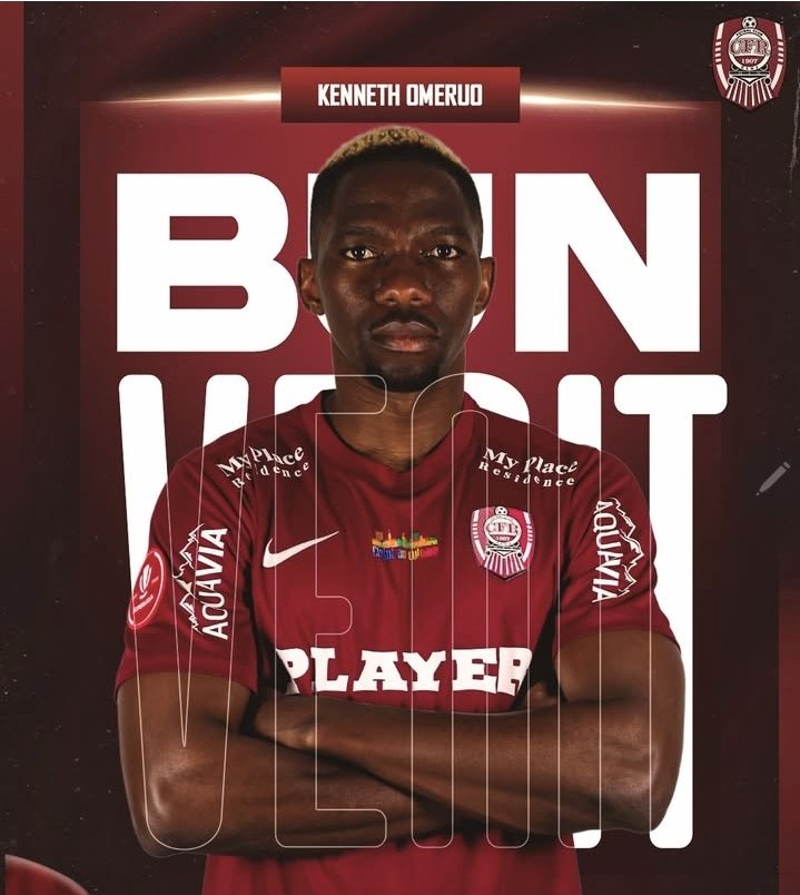 Kenneth Omeruo joins CFR Cluj on free transfer