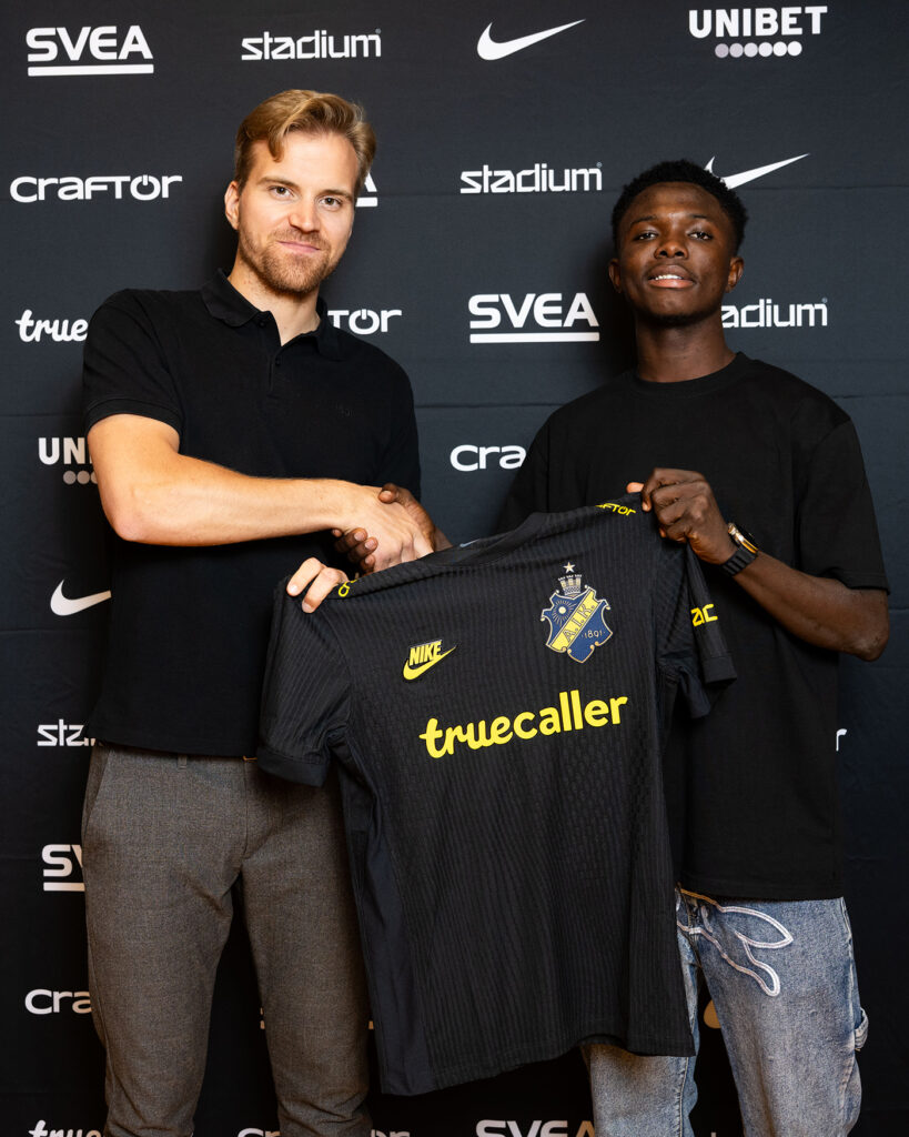 12-time Swedish champions AIK complete signing of Nigerian wonderkid Zadok Yohanna