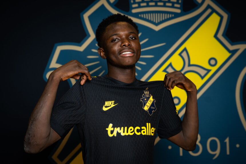 12-time Swedish champions AIK complete signing of Nigerian wonderkid Zadok Yohanna