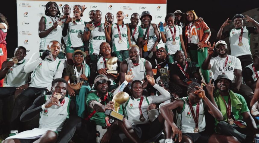 Nigeria crowned kings and queens of African flag football