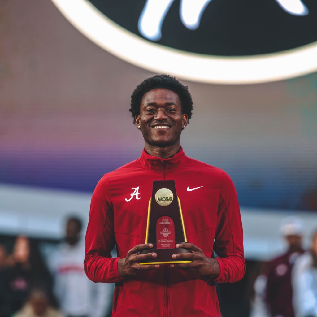 Samuel Ogazi wins NCAA men’s 400m title