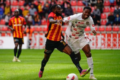 David Okereke (right)