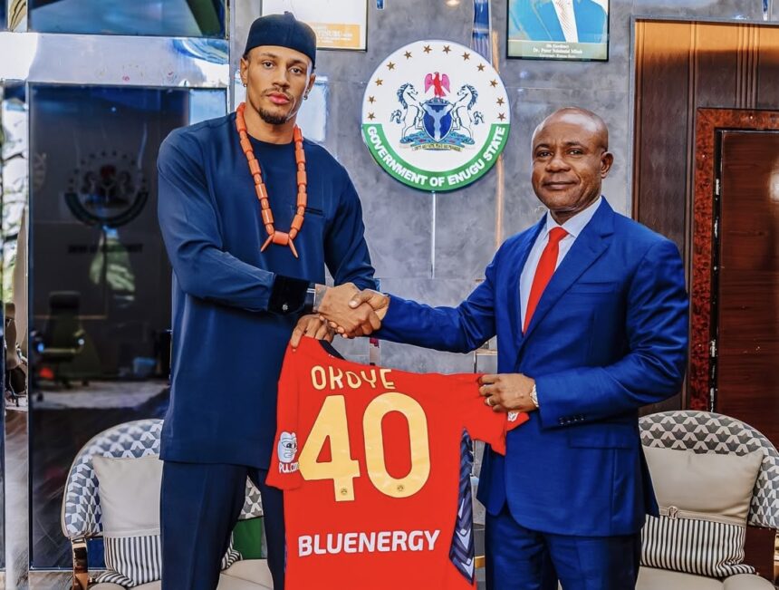 Super Eagles goalkeeper Maduka Okoye appointed as ambassador of Enugu State