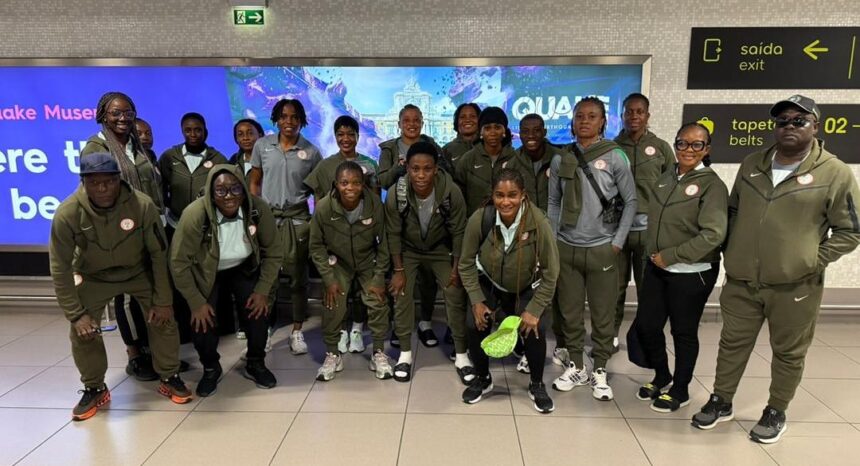 Mission X: Super Falcons arrive Lisbon ahead of Portugal friendly