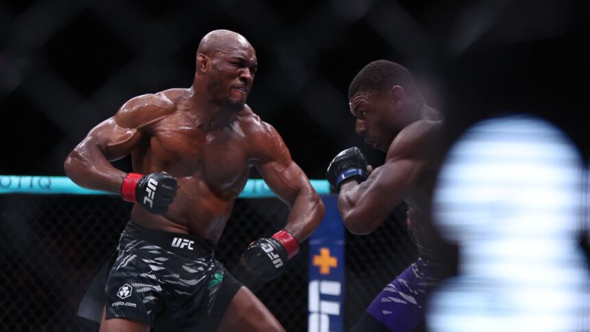 Kamaru Usman returns to winning ways with win over Buckley