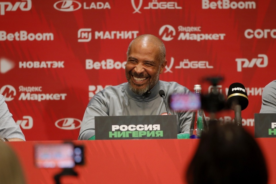 Chelle set sights on Super Eagles victory in Russia friendly