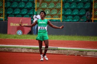 Praise Ikweki wins Nigeria’s first medal at African U-18/U-20 Championships with high jump bronze