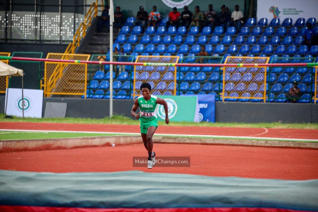 Praise Ikweki wins Nigeria’s first medal at African U-18/U-20 Championships with high jump bronze