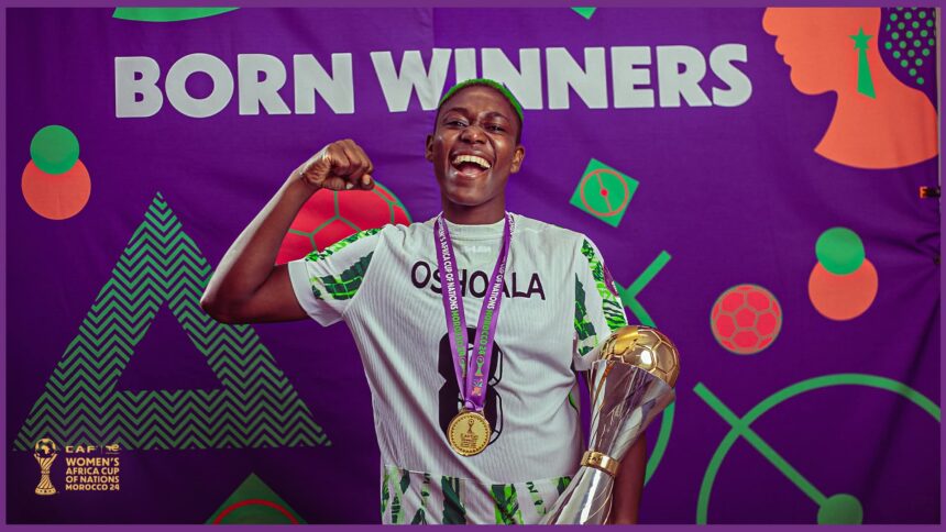 ‘I’m still here' — Oshoala denies retirement rumours after Falcons’ stunning WAFCON triumph