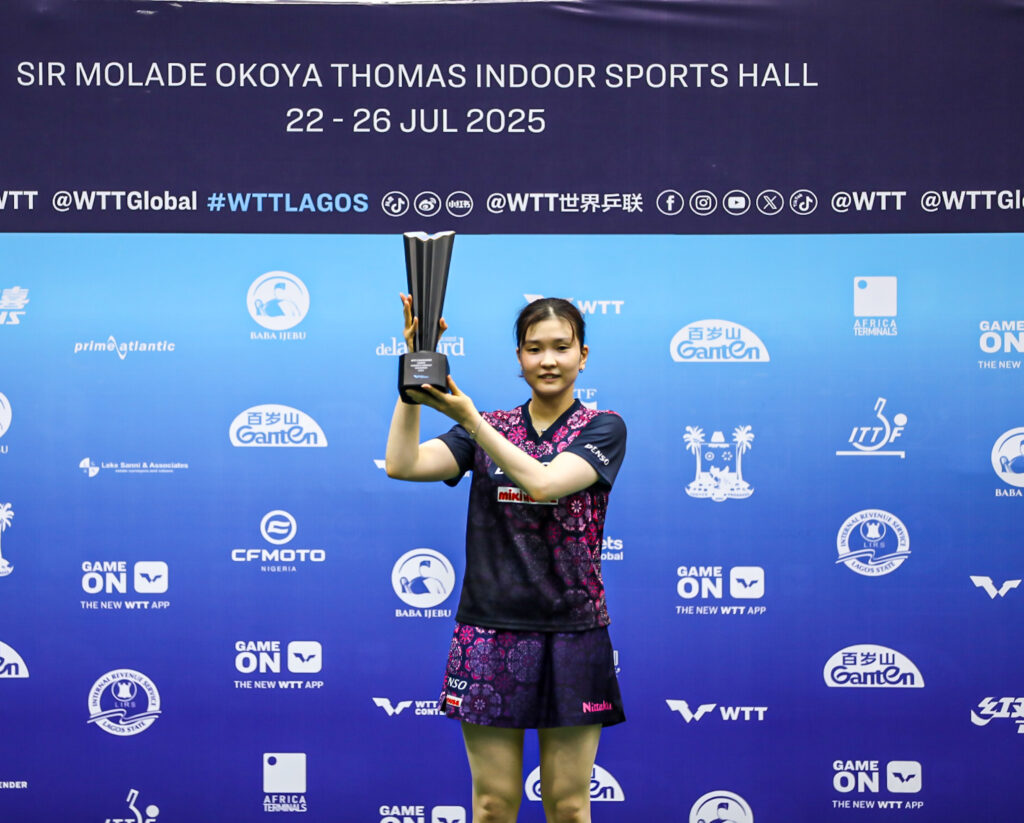 Lind, Hashimoto crowned champions at WTT Contender Lagos