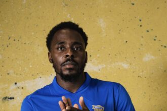 Osayi-Samuel receives gifts from Birmingham City foundation to support Nigerian grassroots football