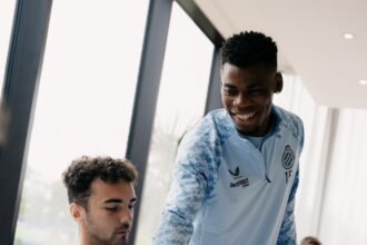 Onyedika joins Club Brugge’s London camp ahead of Super Cup clash