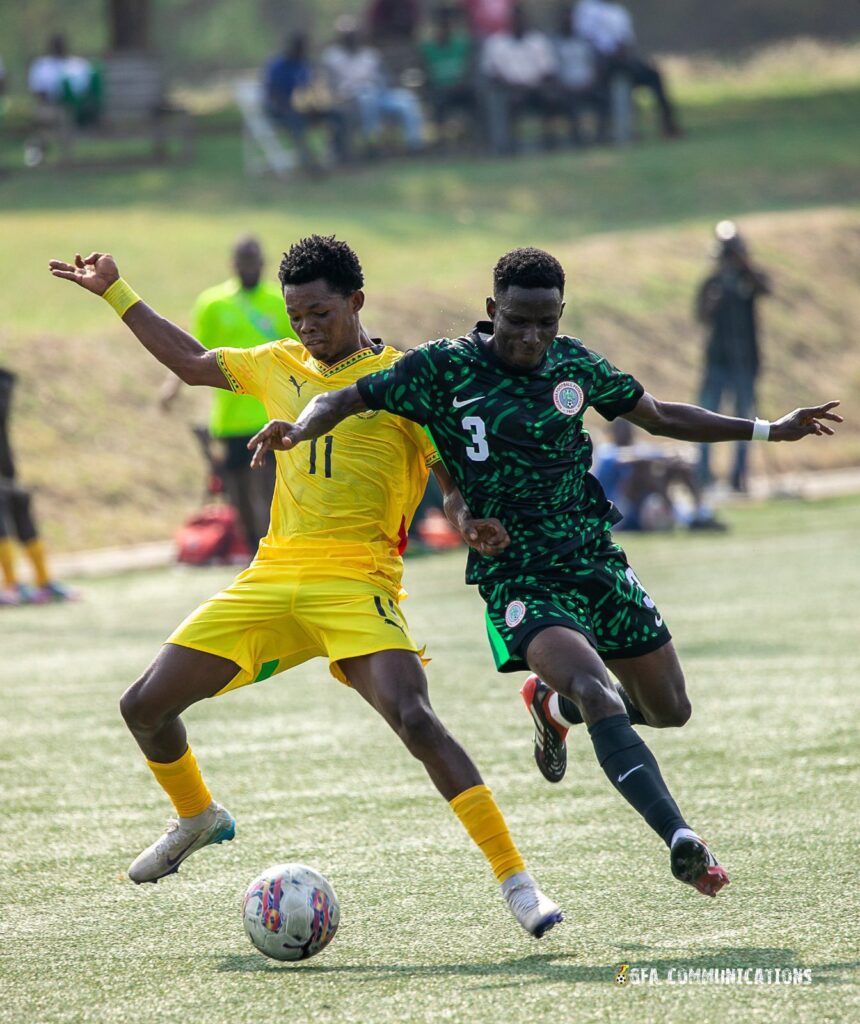 Flying Eagles draw with Ghana in WAFU B U20 opening game