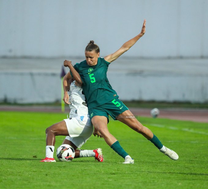 Super Falcons defeat Botswana to qualify for WAFCON quarterfinals 39 Super Falcons defeat Botswana to qualify for WAFCON quarterfinals