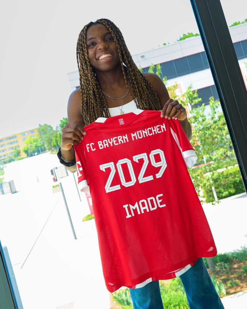 Nigerian striker Edna Imade joins Bayern Women, loaned to Real Sociedad 38 Nigerian striker Edna Imade joins Bayern Women, loaned to Real Sociedad