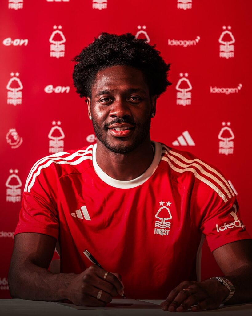 Two years of red: Ola Aina’s journey at Nottingham Forest