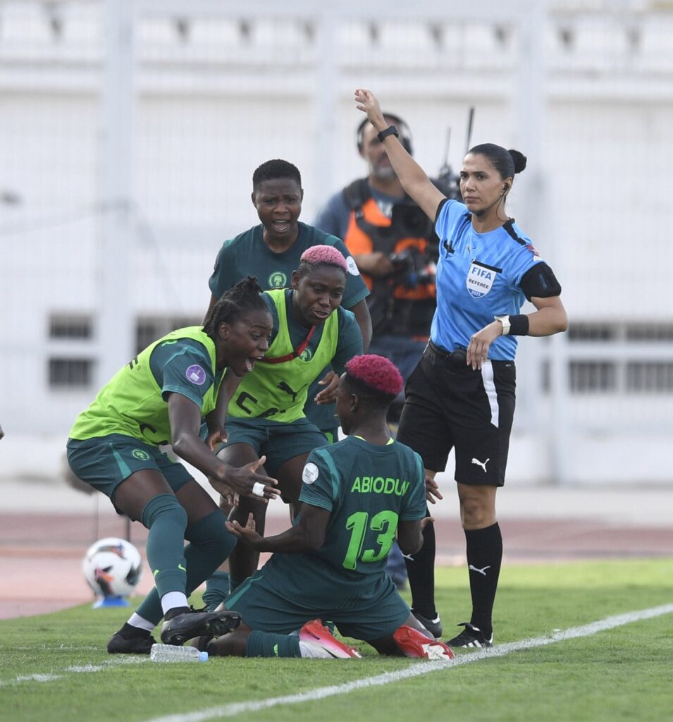 Alozie relishes semifinal winner, eyes WAFCON triumph with Falcons