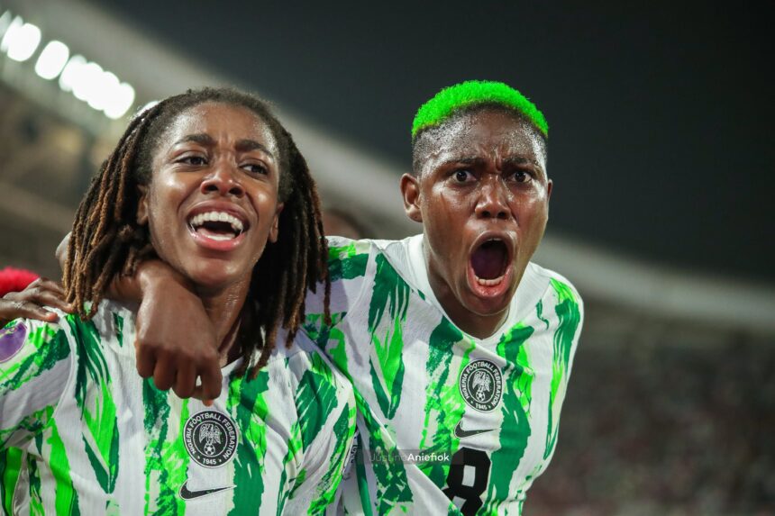 Triumphant Super Falcons land in Abuja, set for trophy parade 37 Triumphant Super Falcons land in Abuja, set for trophy parade