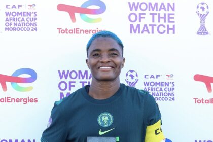 Rasheedat Ajibade wins WAFCON player of the tournament award