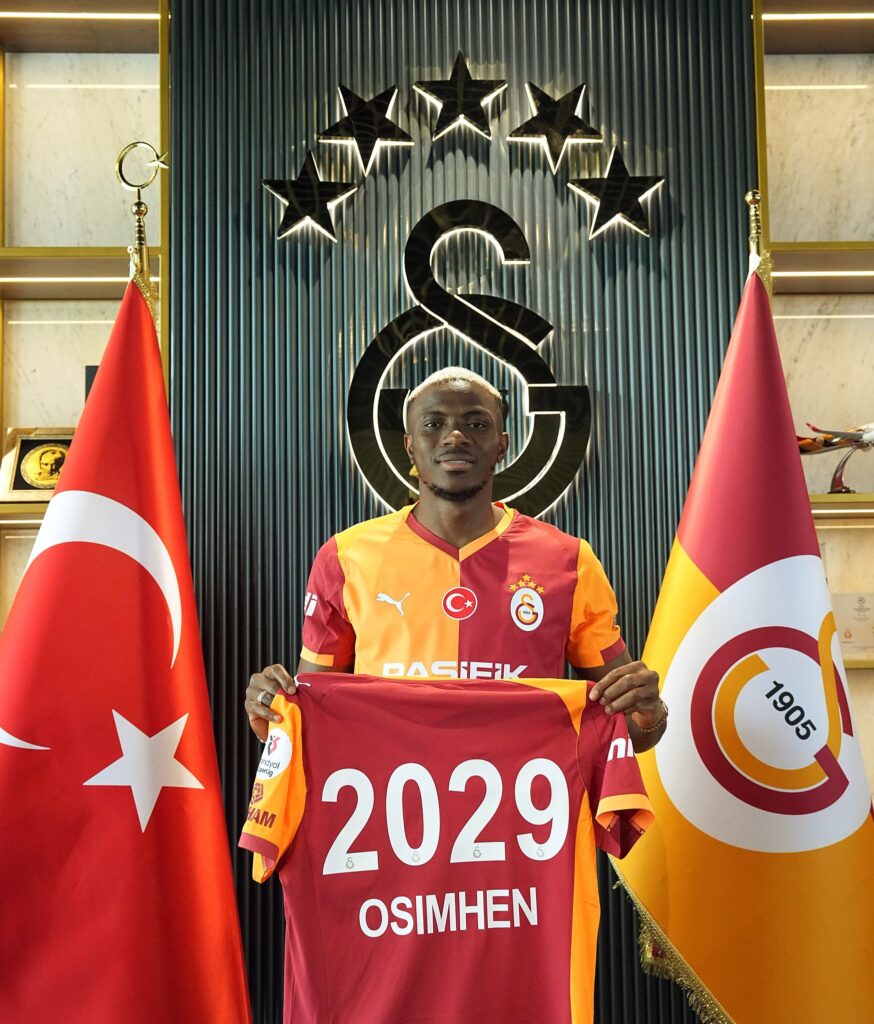 Galatasaray officially confirm Victor Osimhen signing from Napoli