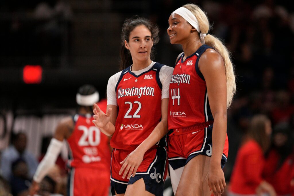 Kiki Iriafen (right) and Sonia Citron