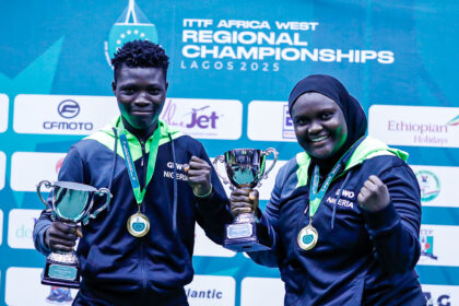 Kuti defends men’s crown, Ojomu claims first title as Nigeria sweeps ITTF West Africa Championships