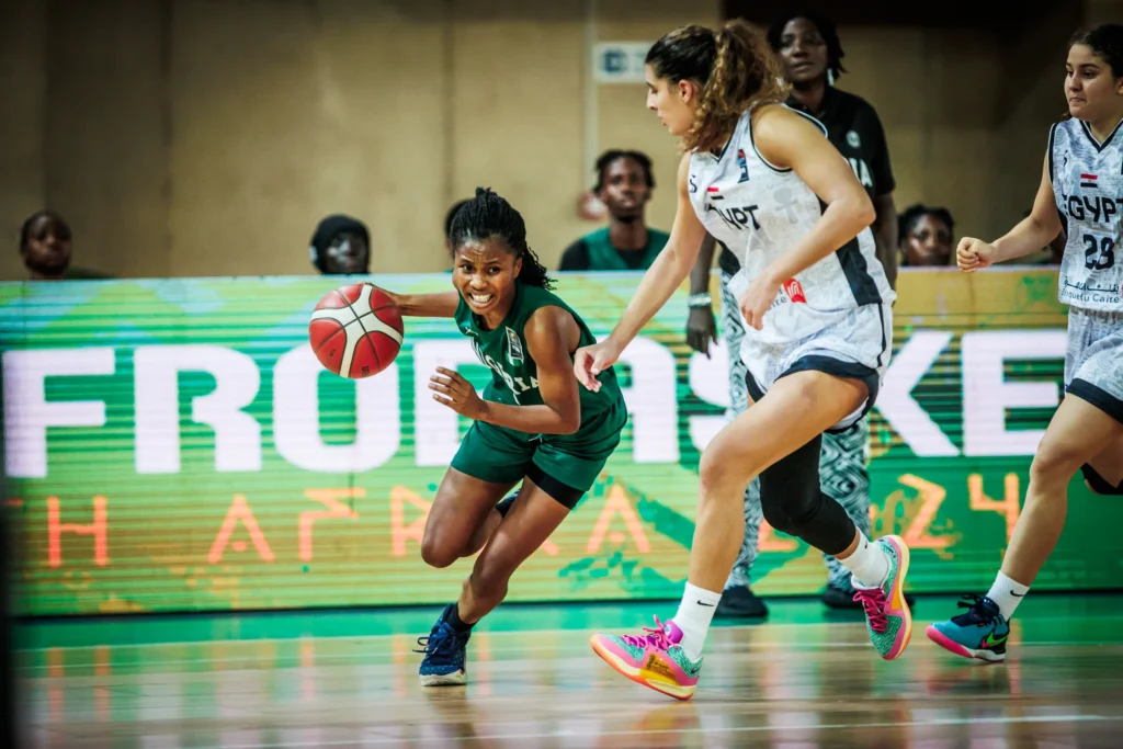 Idubamo Beggi in action for Junior D'Tigress