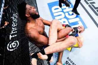 Kennedy Nzechukwu in pain
