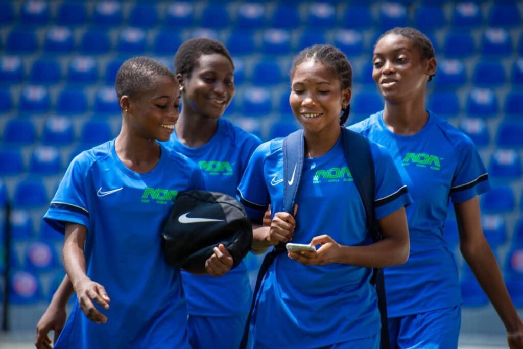 Oshoala Academy takes S.H.E Plays initiative to Ansar U-Deen Senior High School