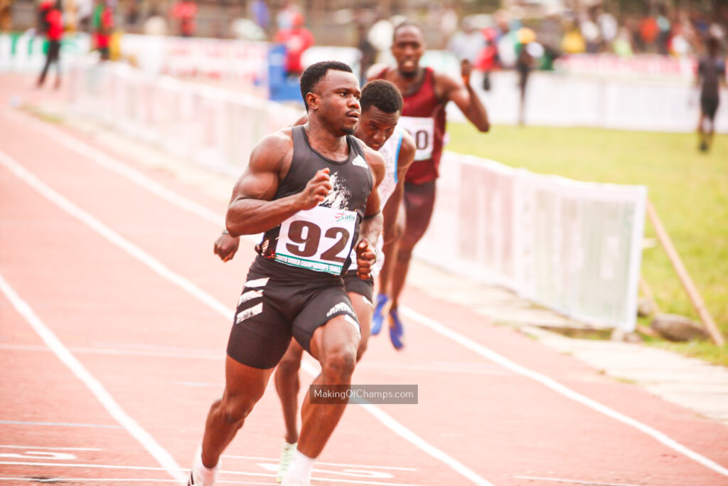 Israel Okon storms to 10.03s PB as Nigerian Athletics Championships Day 1 delivers fireworks at Yabatech