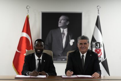 Ndidi unveiled by Besiktas
