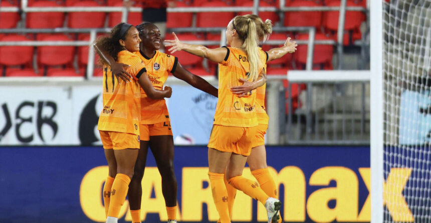Michelle Alozie scores stoppage-time winner as Houston Dash beat Gotham in NWSL clash